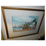 BLOOM 1961 WATERCOLOR PICTURE, WATERCOLOR