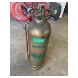 BRASS BELL SYSTEM E-7 WATER FIRE EXTINGUISHER