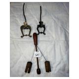 VINTAGE NOISE MAKER AND MUSIC CLIPS