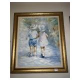 ROY AUSTIN PAINTING 28.5 X 24.5" W - YOUTH