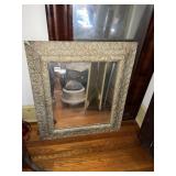 MIRROR W/ CHIP ON FRAME 29" H X 26" W