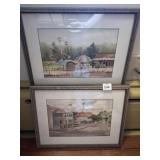 MILDRED KLINDWORET "CEDAR KEY MAIN ST." 12" X