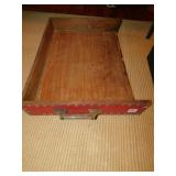 VINYL BAR/TRAY W/ HANDLES 25" W X 18" D X 4" H