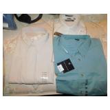 JATWILL & CROFT & BARREL XL GREEN SHIRT 17/34/35