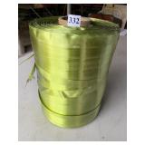 HUGE SPOOL OF LIME GREEN 1" RIBBON