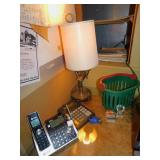 LAMP, CALCULATOR, TELEPHONE, ETC.