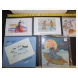 INUIT ART BOOK, MAMA DO YOU LOVE ME? INUIT BOOK,