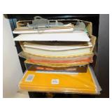LARGE GROUP OF PAGE/SHEET PROTECTORS AND