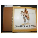 CHARLES RUSSELS BOOK ON PAINTING, DRAWINGS AND