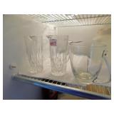 3 GLASS PITCHERS 6", 5.5"