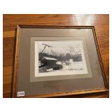 THE EBENEZER BRIDGE TRIPLE MAT 19" H X 23" W