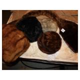 FUR HATS, MUFFS & COLLAR