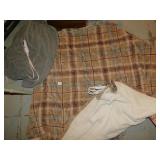 TWO PERSONAL ELECTRIC BLANKETS W/ CONTROLS