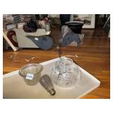 ETCHED SHADE, WESTINGHOUSE 40 W BULB VINTAGE