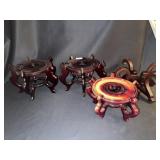 WOOD PLANT STANDS 4 TO GO