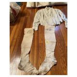 ICH DIEN # 15 LADIES STOCKNG AND STRIPPED TOP