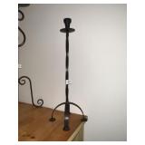 20" H IRON CANDLE STAND