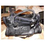 EXCELLE DUFFLE BAG, GENUINE LEATHER