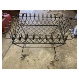 WIRE METAL PLANT STAND 30X20X27
