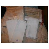 TABLE CLOTHES & NAPKINS, 52" X 144"