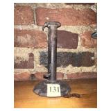 PUSH UP 7" METAL CANDLE HOLDER