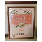 ANDY WARHOL INFO PAGES WATERCOLOR-CAMPBELL 