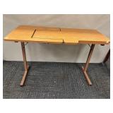SEWING TABLE ADJ. TOP 29" H X 40.5" W X 20"D