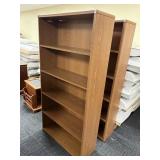 5 SHELF 71" H X 36" W X 13" D BOOKCASE MODERN