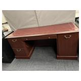 COMPUTER DESK INLAY TOP DROP FRONT KEYBOARD