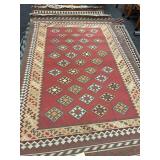 MACHINE MADE RUG, 103X62, SOUTHWEST LOOK