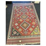 62X106 MACHINE MADE AREA RUG WITH SOUTHWEST