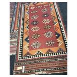 111X56 MACHINE MADE AREA RUG WITH SOUTHWEST