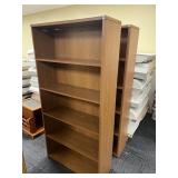 5 SHELF 71" H X 36" W X 13" D BOOKCASE MODERN