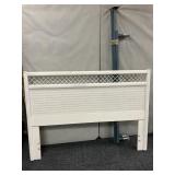 60" W WICKER FULL/QUEEN HEADBOARD W/ METAL FRAME