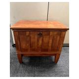 PRESSED WOOD LATERAL FILE CABINET, BACK OF DRAWER