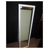 FOLD UP METAL FRAME 63" H X 15" W - HOOKS ON BACK