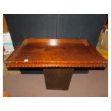 BAR TRAY - 24" X 42" WOOD WITH TACK STRIPS TRAY
