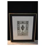 THREE LEG IRON LAMPS W/ SHADES 37" H