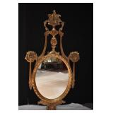 GOLD FINISH MIRROR 48" H X 25" W LIGHT WEIGHT