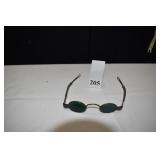 EYEGLASSES GREEN LENSES