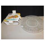 LIBBEY COVERED CASSEROLE NEW IN THE BOX AND LARGE