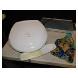 LARGE GEORGE FORMAN GRILL WITH DRIP, GRAPE