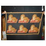 NEEDLEPOINT 56" X 35" WALL HANGER