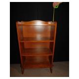 MAPLE SHELF UNIT 34" H X 20" X 9"