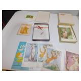 VINTAGE STATIONARY INCLUDING HORSES, CATS,