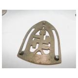 IRON REST W/ SWASTIKA CENTER