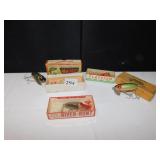 FISHING LURES VINTAGE W/ BOXES