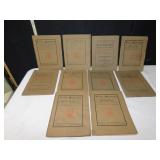 1906 LITTLE JOURNEYS 10 BOOKS