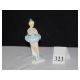 MARURI 4.75" H BALLERINA FIGURE LACE SKIRT