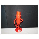 PLASTIC PEANUT BANK 9" H